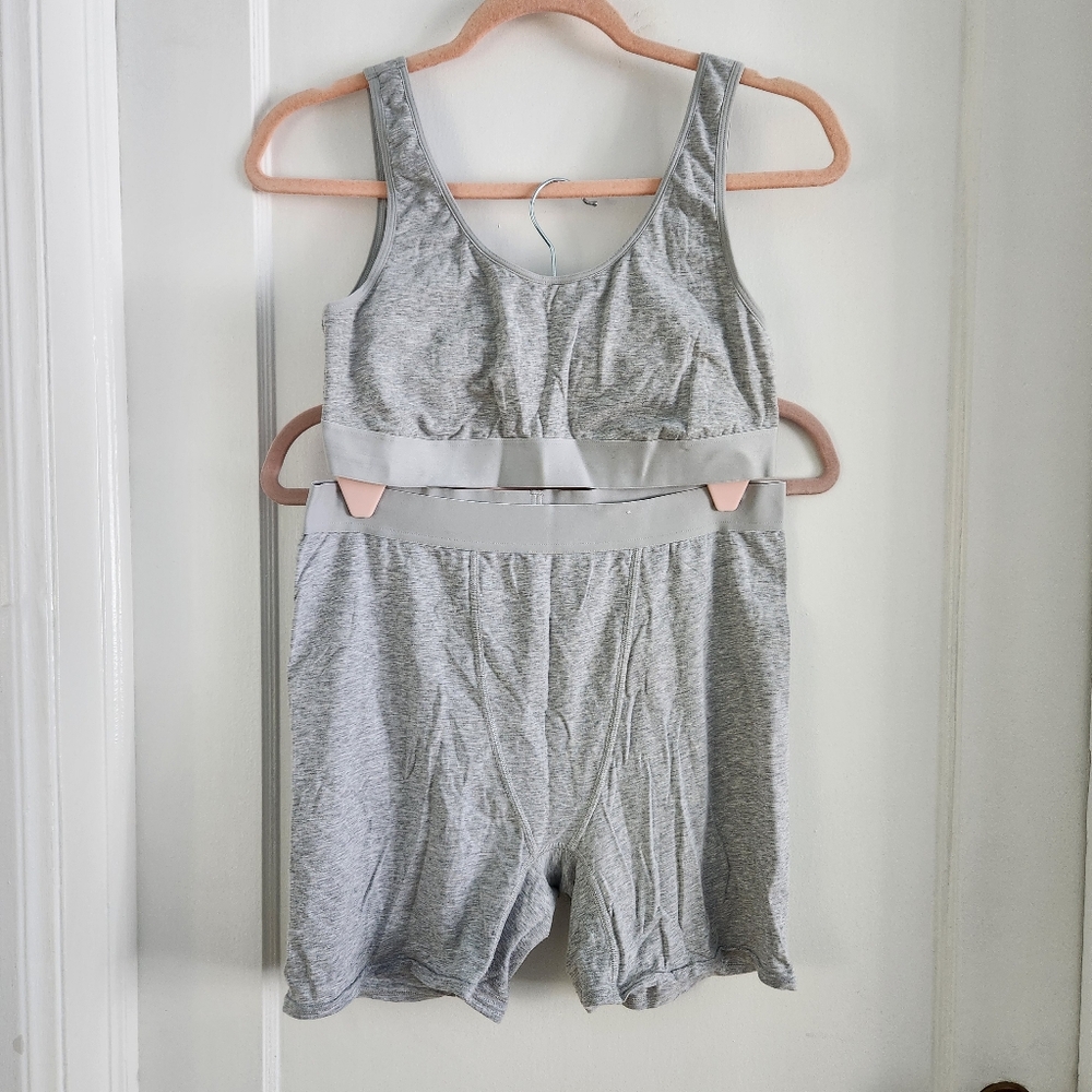 Grey Jersey Cotton Sleep Set From Auden
